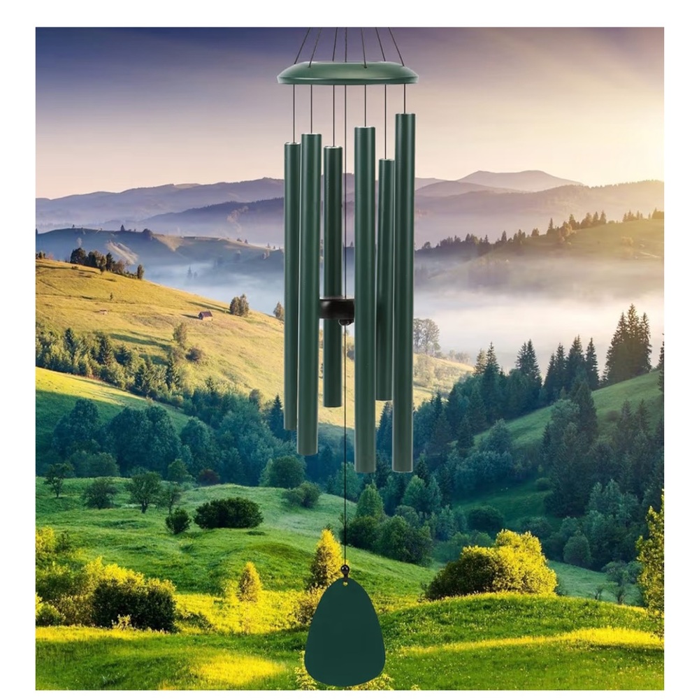 BNIB Wind-Chimes-Outdoor-Deep-Tone, Large Soothing Melodic Tones Windchimes